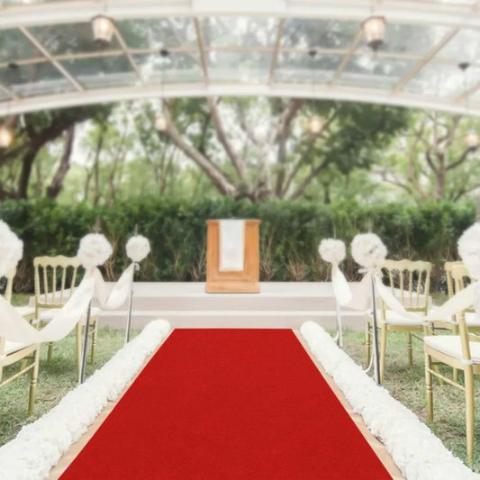 Red Carpet Runner Aisle Runner Party Runway Hallway Rug Mat
