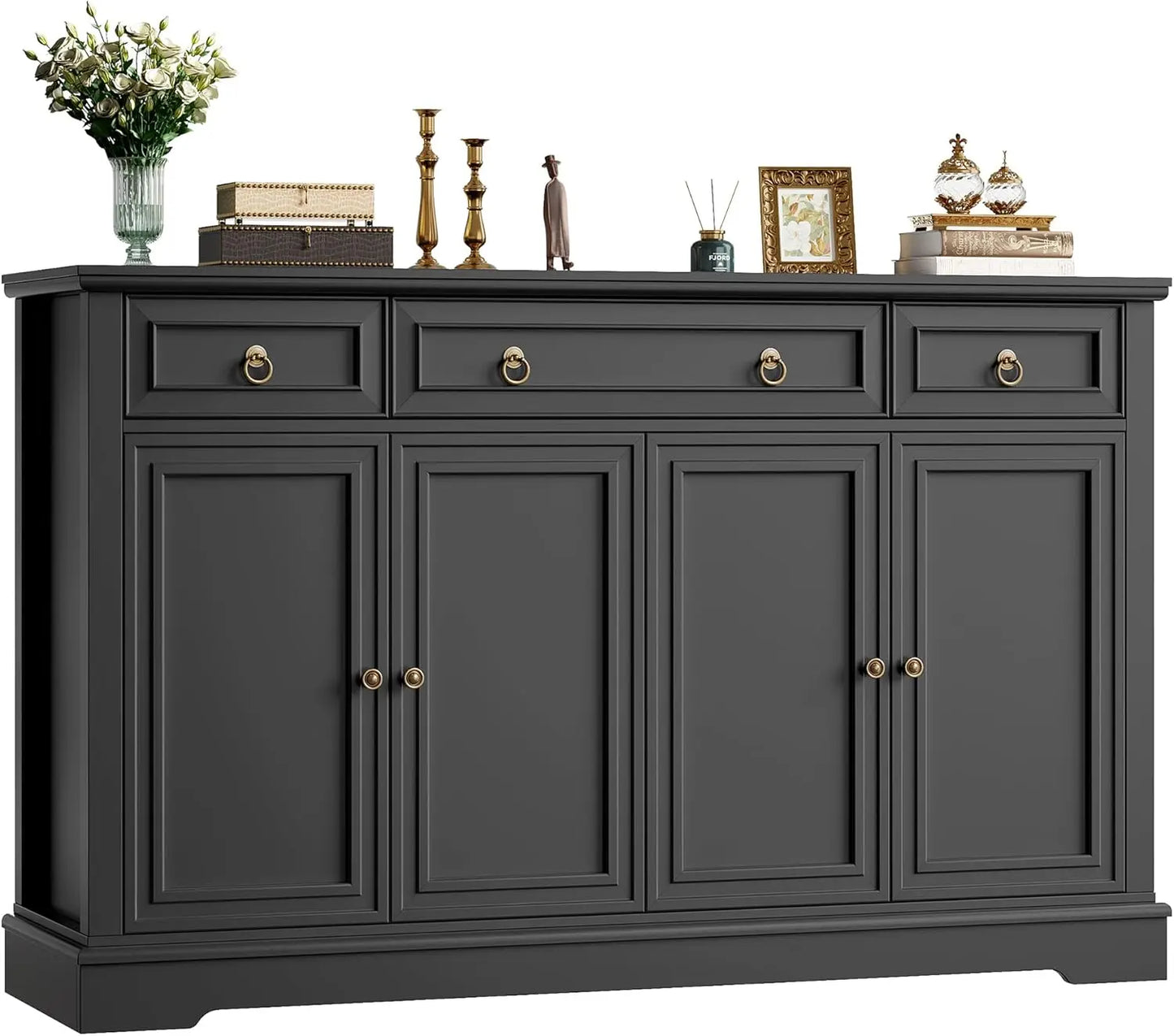 Buffet Cabinet Storage Sideboard 52.7 Inch Kitchen Dining Room Organizer