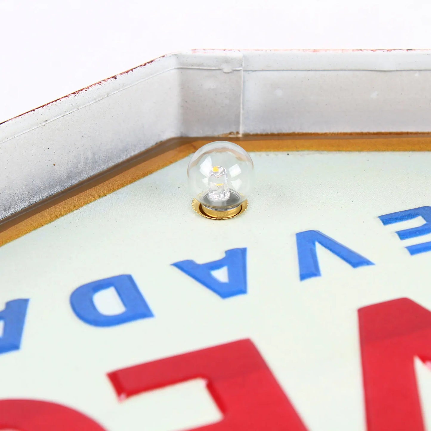 Welcome to Las Vegas Neon Sign LED Vintage Metal Light for Bar Cafe Home