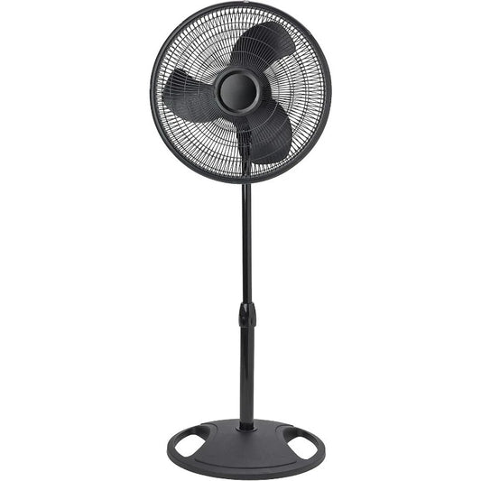 16 Inch 3 Speed Quiet Adjustable Oscillating Pedestal Fan for Home Office