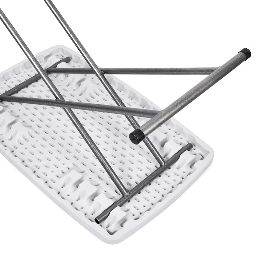 Ljustra Height Adjustable Folding Table Snack Desk Laptop Table