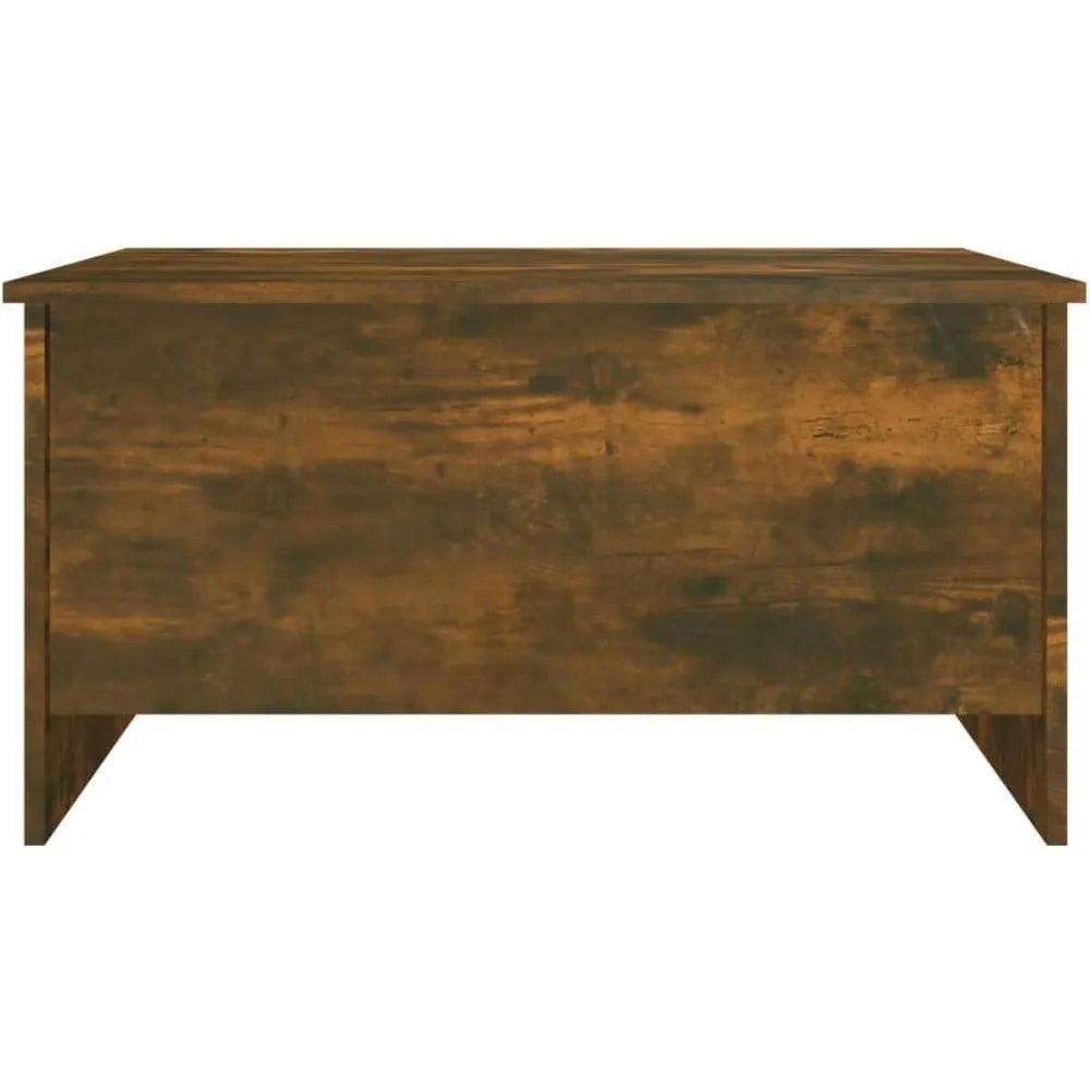 Ljustra Lift-Top Coffee Table Smoked Oak Multifunctional Storage Table