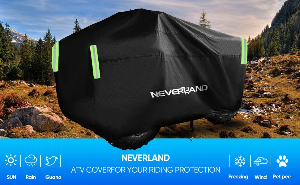 210D Universal Motorcycle Cover Waterproof UV Dust Rain Snow Proof