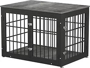 42 Inch Heavy Duty Dog Crate Furniture for Large Medium Dogs End Table