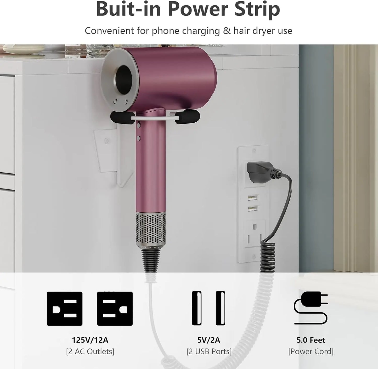 Vanity Desk with Mirror Lights Makeup Table Charging Station 15 Drawers