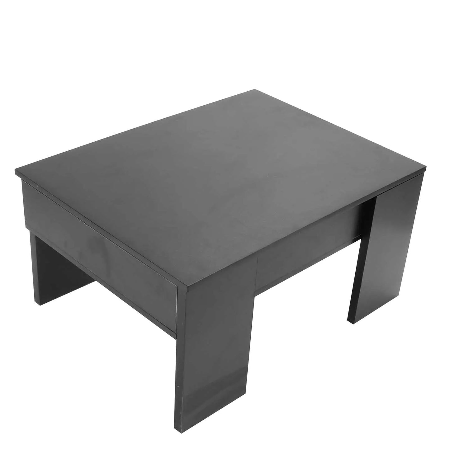 Modern Height Adjustable Coffee Table Wooden Living Room Office Furniture