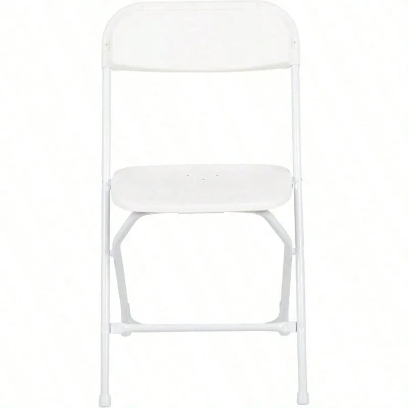 Folding Chair 4 Pack Lightweight Plastic 650LB Capacity Comfortable