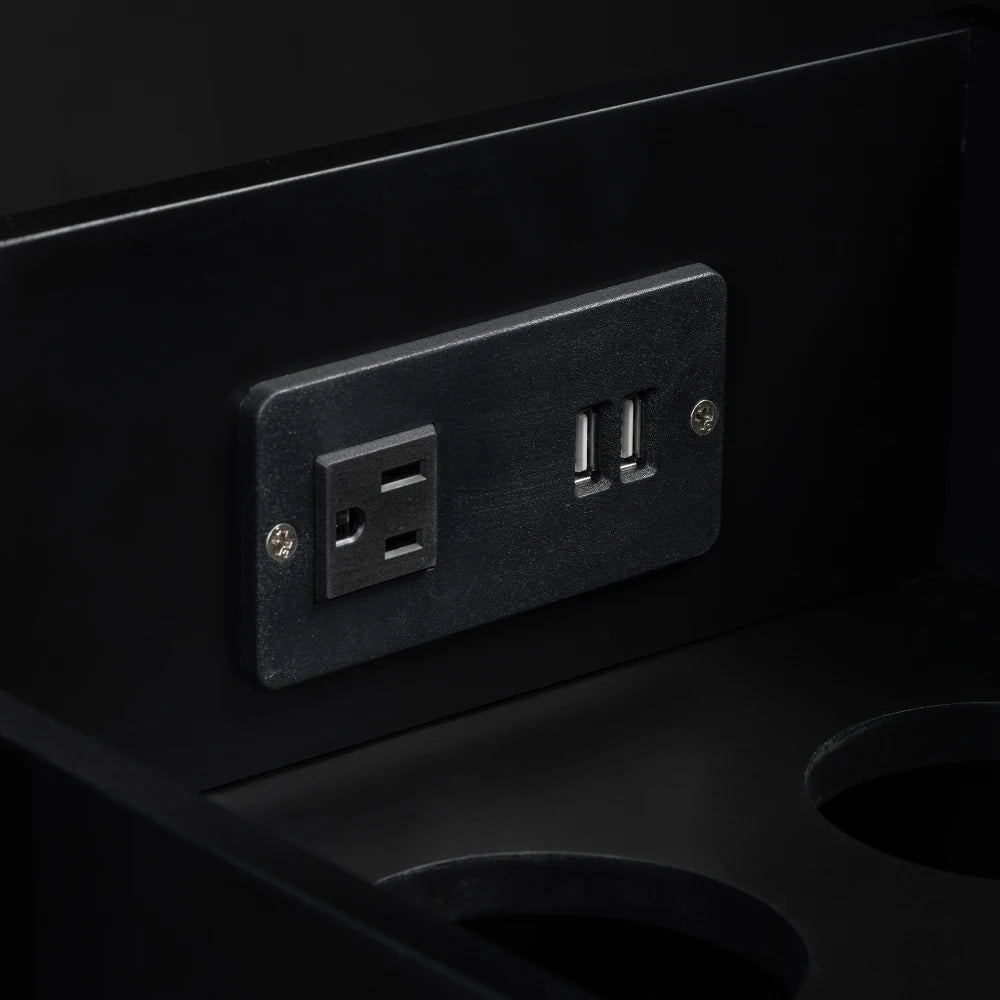 36 Inch Modern Bathroom Vanity with USB Charging and Ample Storage