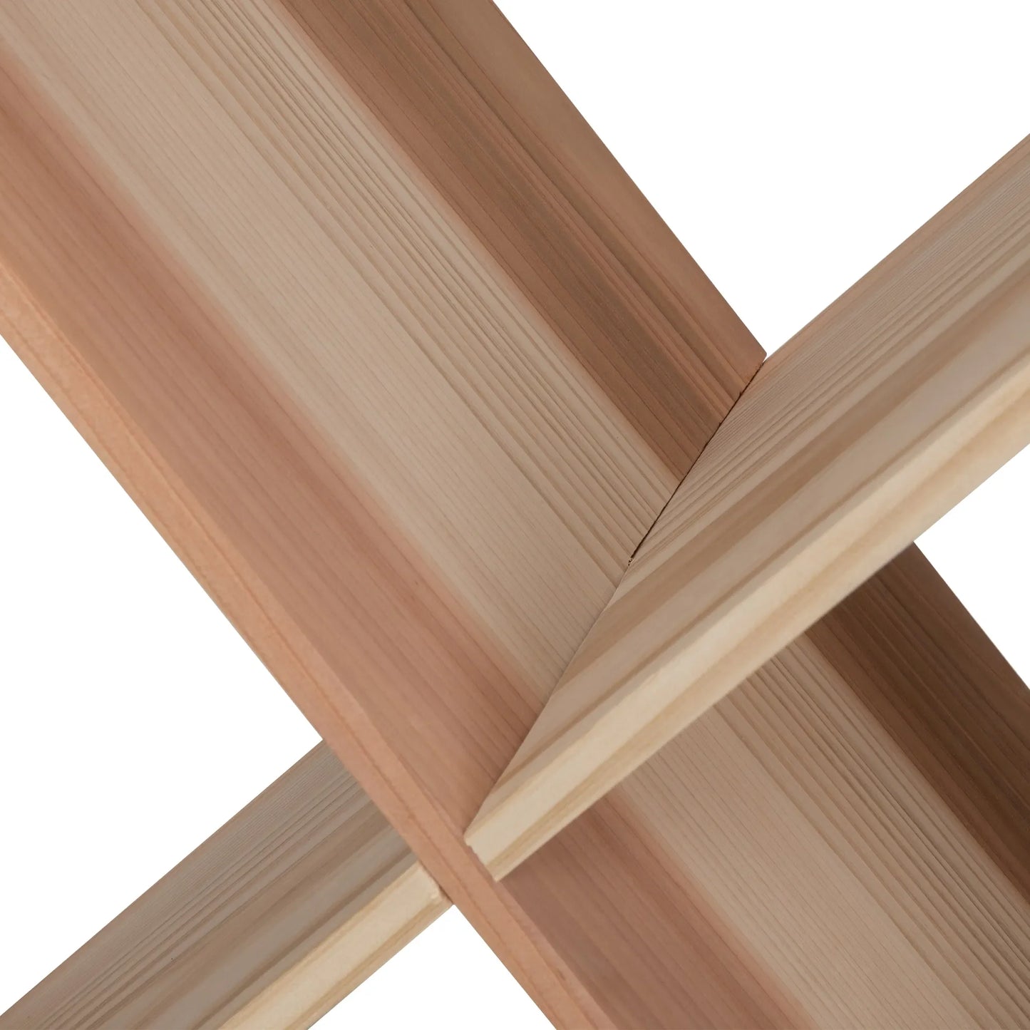 24 Bottle Modular Wine Rack Set of 2 Stackable Wine Storage Cube