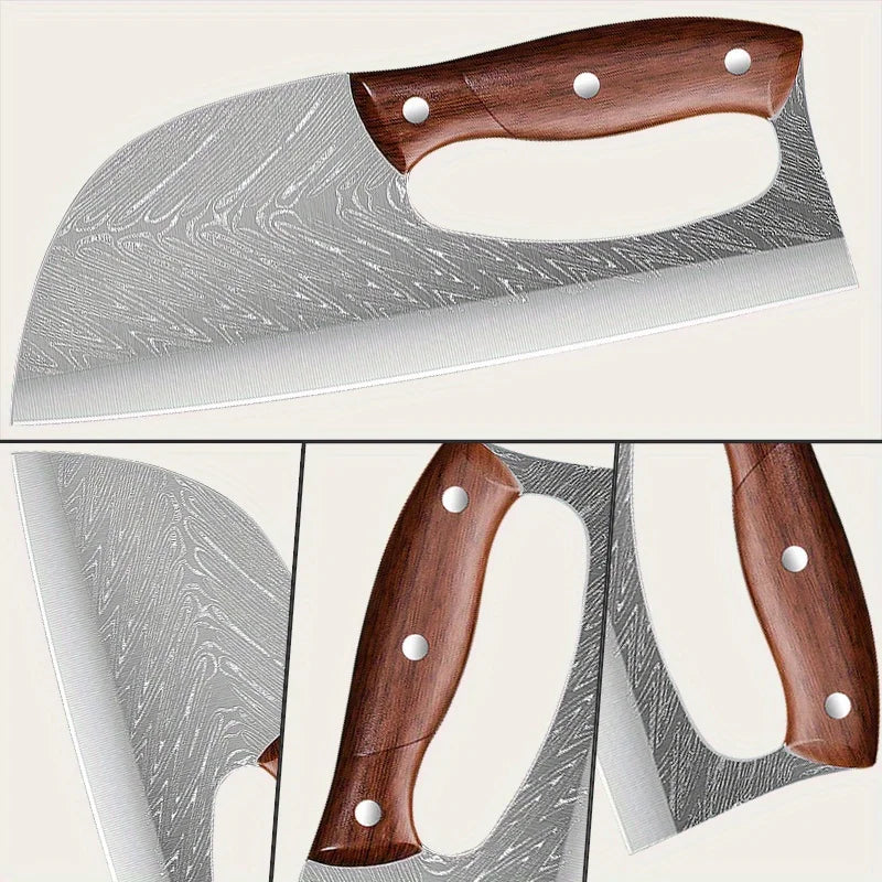 1/3PCS High Carbon Steel Boning Knife Handmade Professional Chef Knife