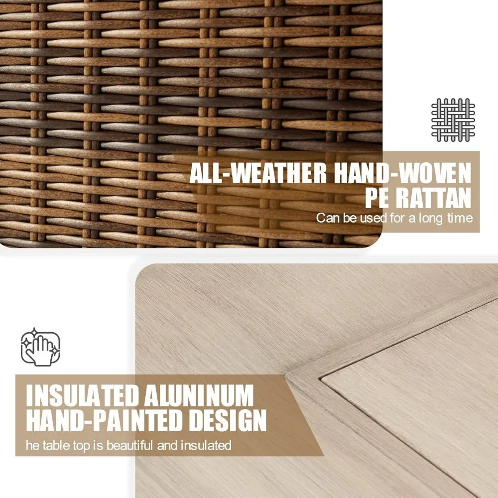 50in Propane Fire Pit Table with Glass Wind Guard Outdoor Gas Firepit