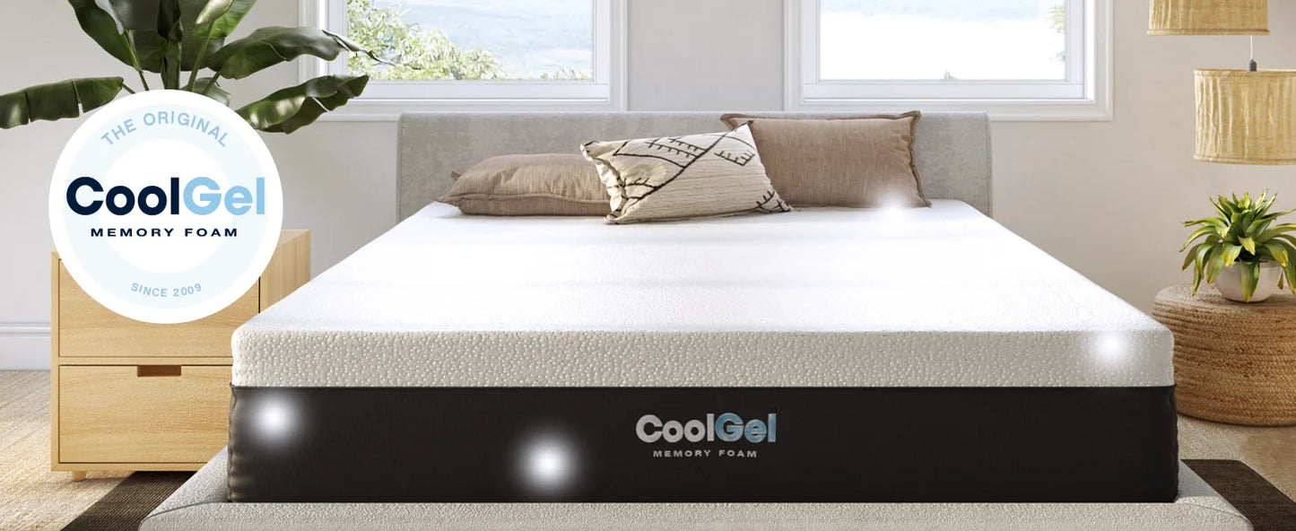 Ljustra Memory Foam Mattress Full Size Medium Firm Cooling Support