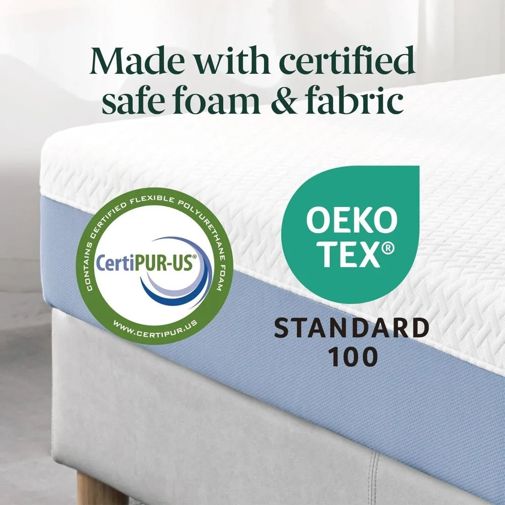 Ljustra Memory Foam Mattress 6 Inch Medium Feel Mattress in a Box