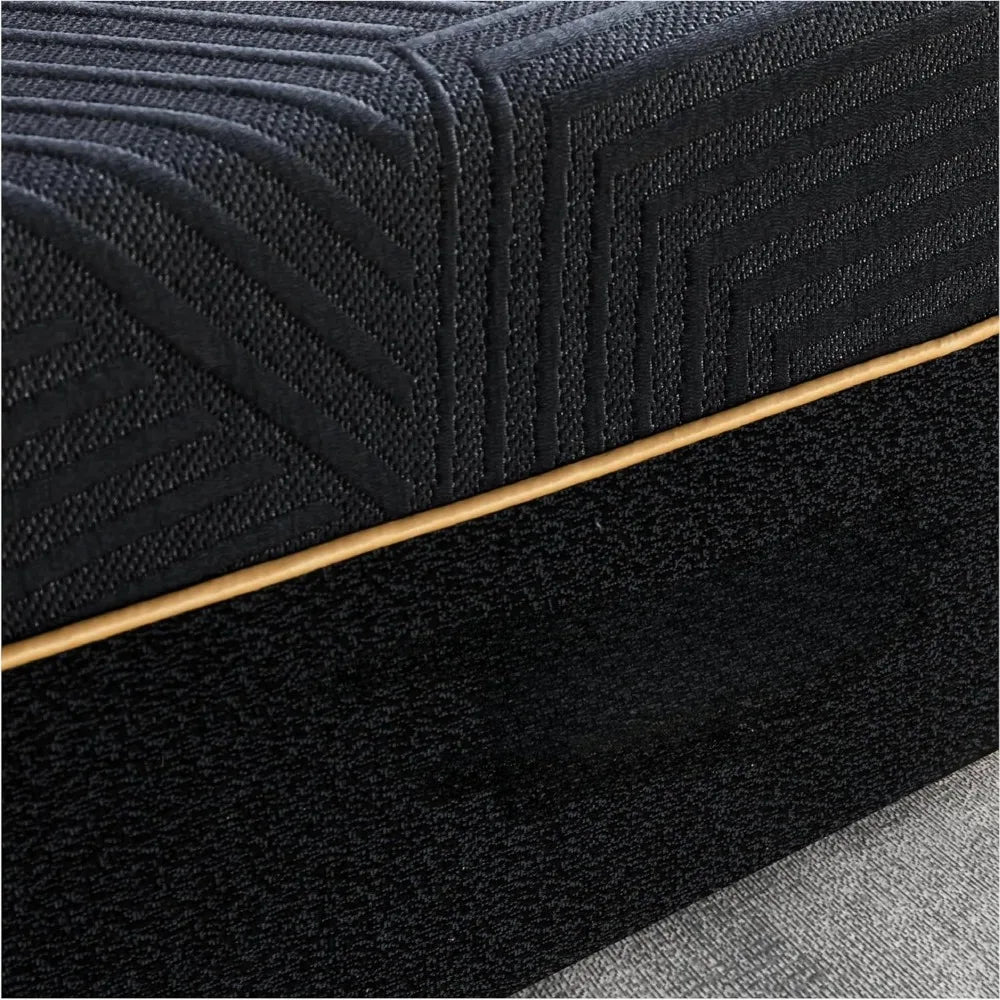 Ljustra 14 Inch Firm Memory Foam Mattress Cooling Copper Foam US Made