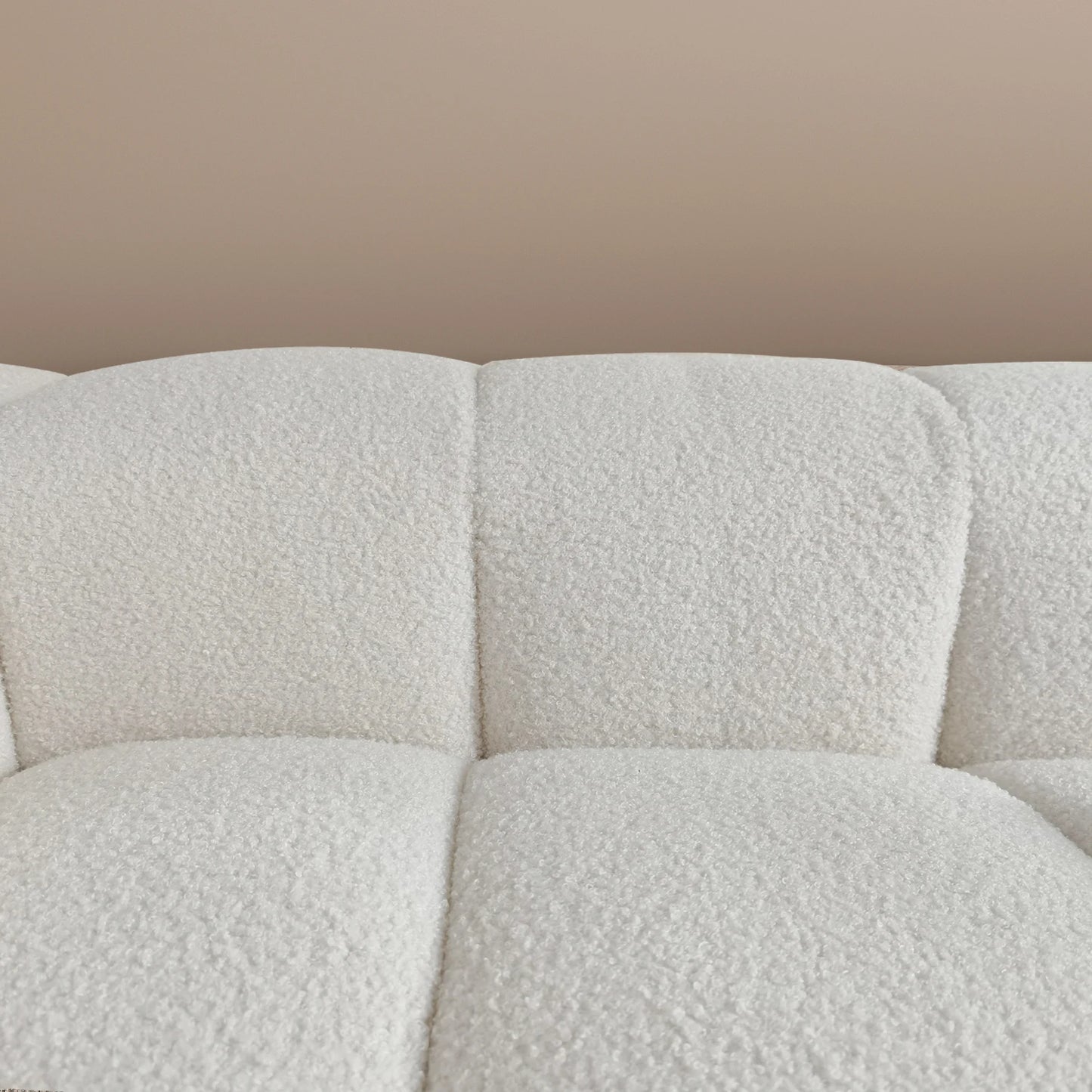 Ljustra Elegant Velvet Sofa Modern 4 Seater Couch for Living Room