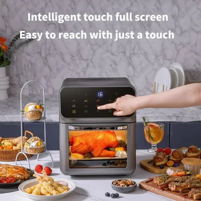 Ljustra 10L Electric Air Fryer Large Capacity Healthy Cooking Home Appliance