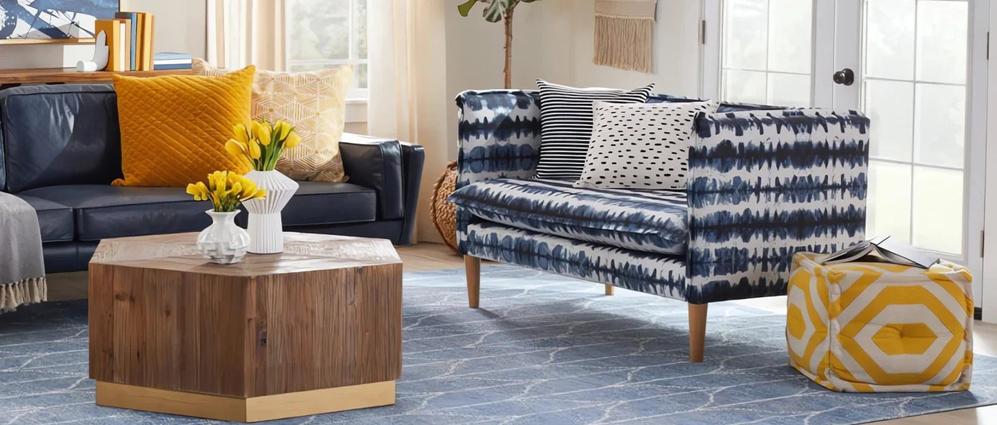 Ljustra Comfy Cloud Sectional Sofa with Pillows for Living Room