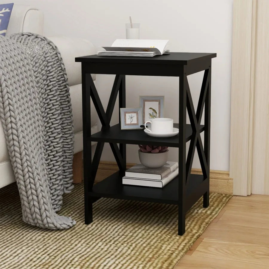 Oxford Small Side Table Versatile MDF Legs Modern Design Home Accent