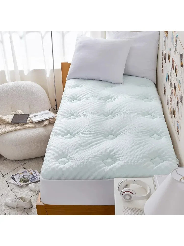 Ljustra Memory Foam Twin Mattress Topper Gel Pad 39x75 Inches