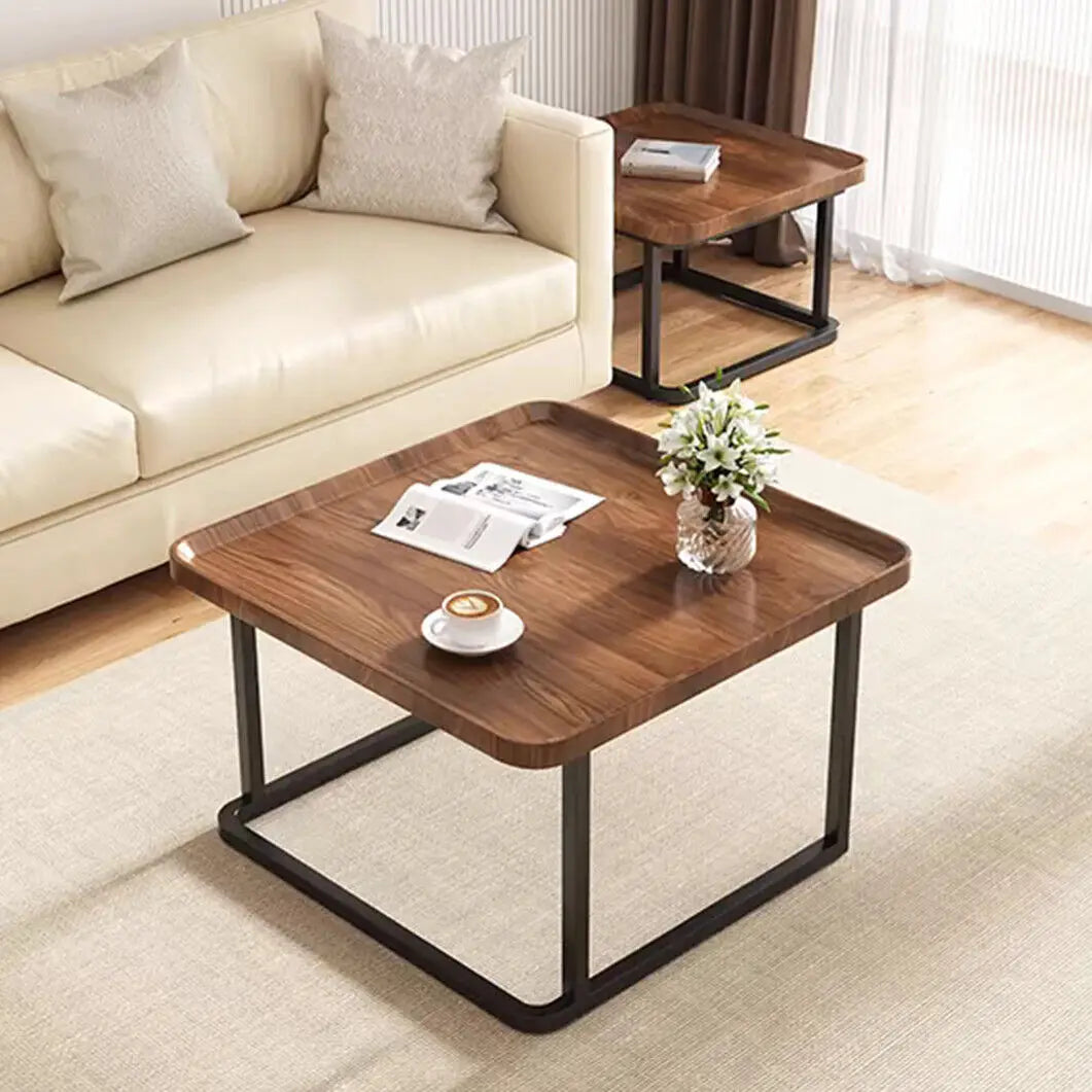 Ljustra Nesting Coffee Table Set Irregular Drop-shaped Modern Design