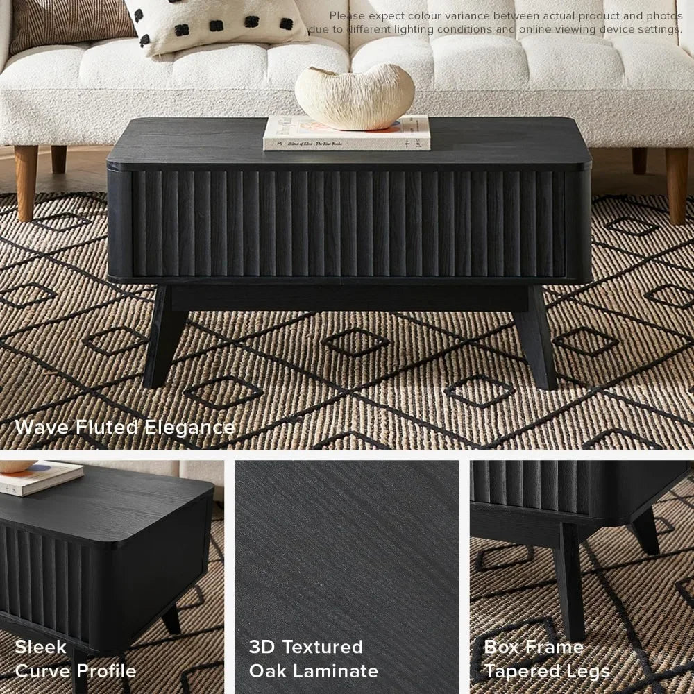 Brooklyn Lift Top Coffee Table Mid Century Modern Farmhouse Living Room