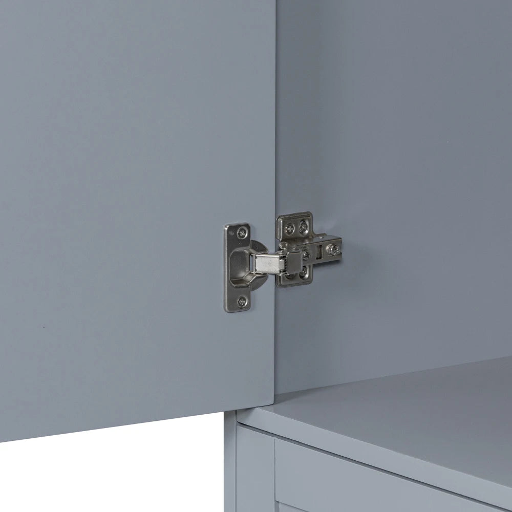 36 Inch Modern Bathroom Vanity with USB Charging and Ample Storage