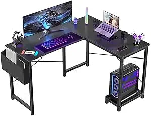 L Shaped Desk Computer Desk Corner Gaming Desk PC Table for Home Office