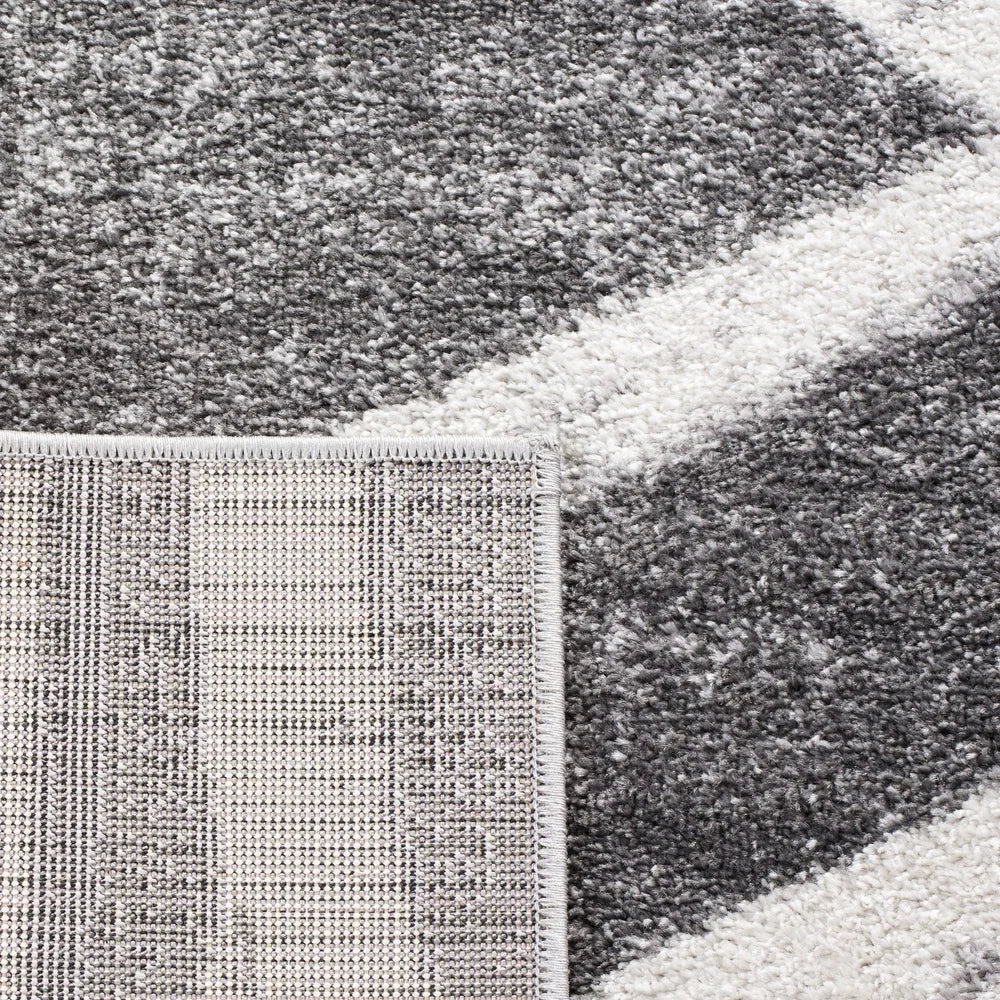 Geometric Area Rug Indoor Easy-Care Stain Resistant Power Loomed