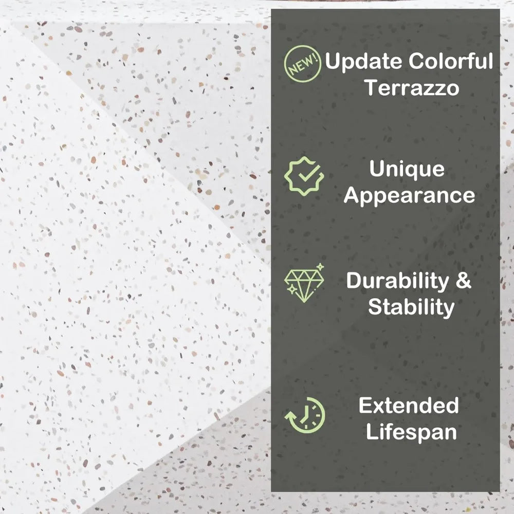 Hexagon Fire Pit Table Outdoor Propane with Rain Cover and Tank Holder