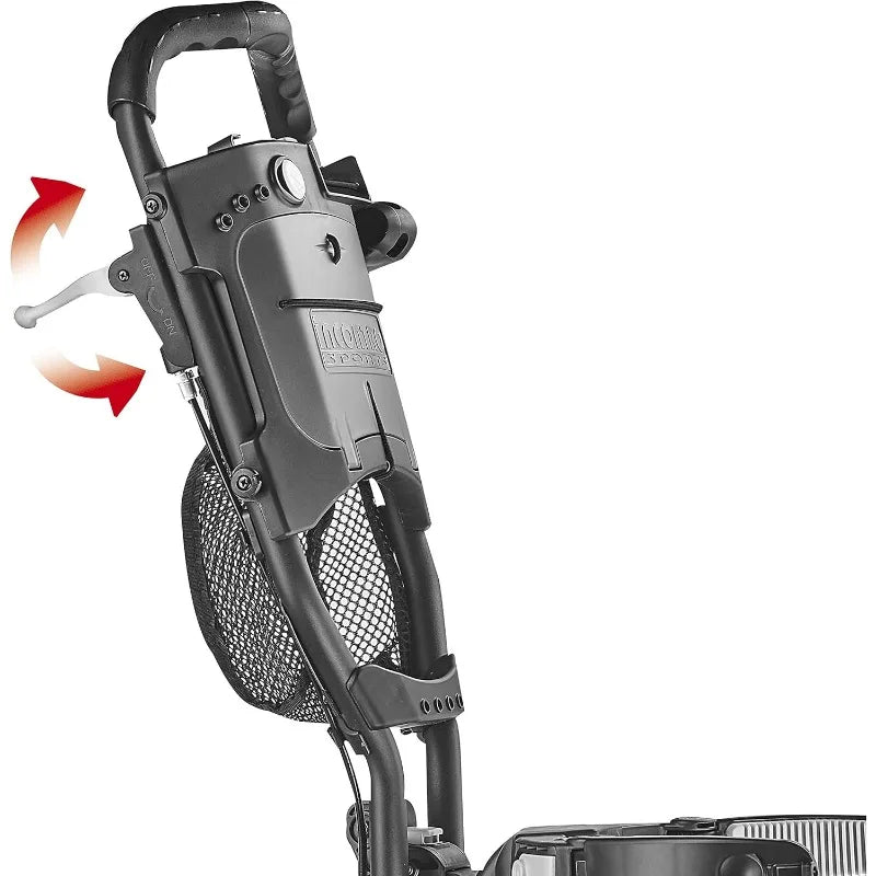 CaddyLite ONE V8 Swivel Golf Push Cart Lightweight 3-Wheel Trolley