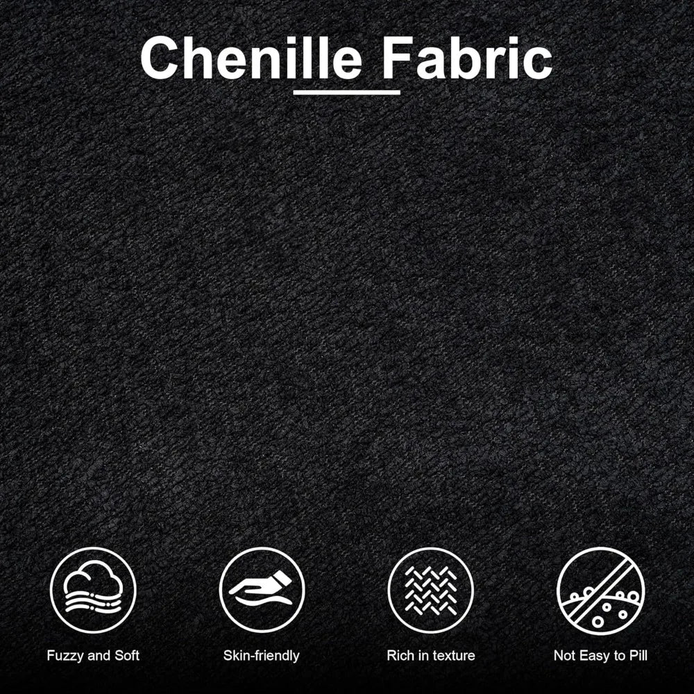 144 Inch Modular Cloud Sectional Sofa Deep Seat with Chaise Lounge and Pillows