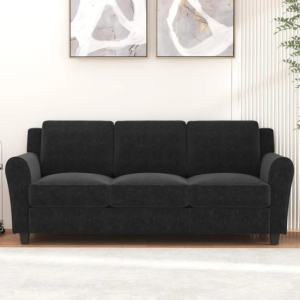 Modern 3 Seater Sofa Couch for Living Room Apartment Office