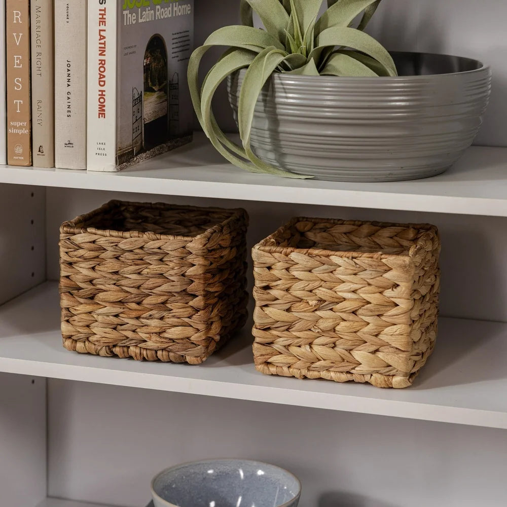 3-Shelf Bookcase Adjustable Shelves Modern Closed Back Storage Unit