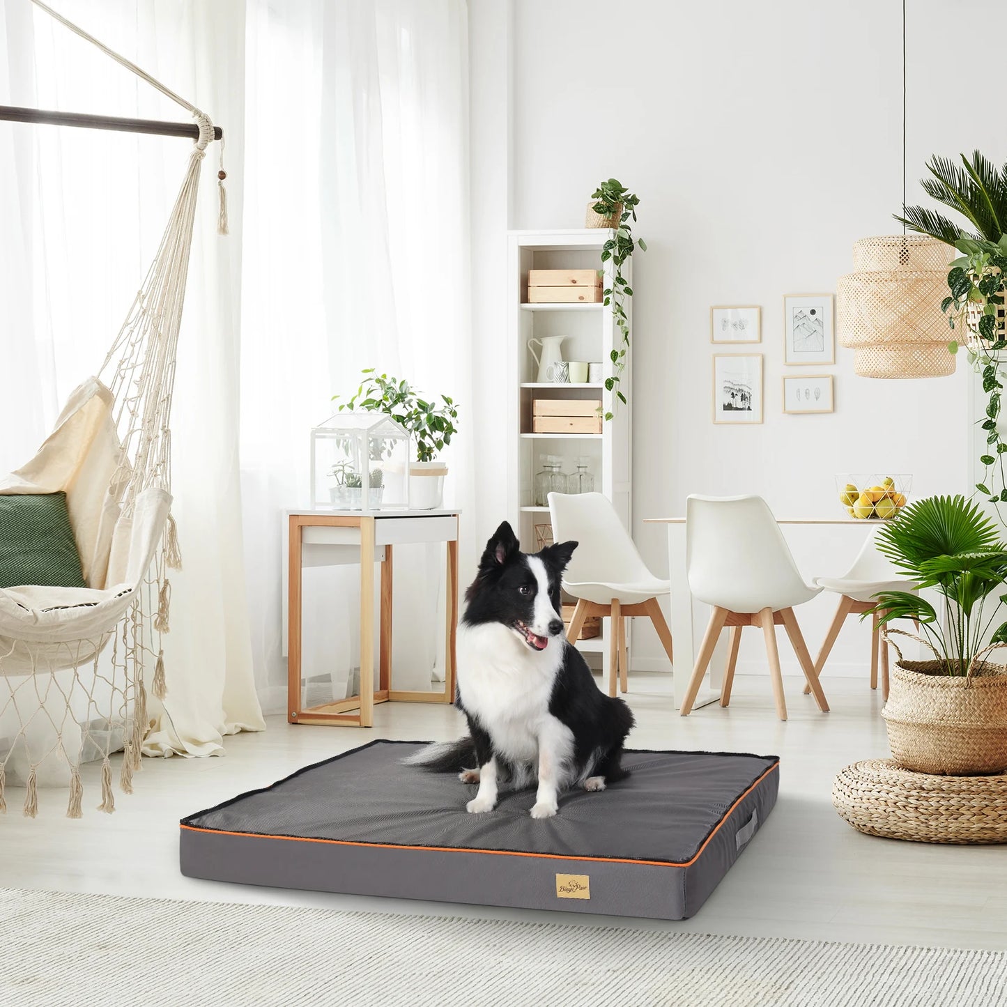 Large Orthopedic Dog Bed Washable Foam Cushion for Pets