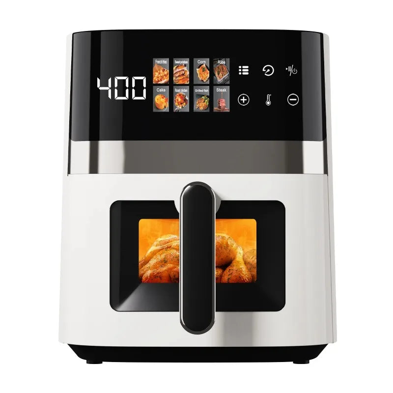 Ljustra 6QT Air Fryer 8-in-1 Digital Touchscreen Healthy Cooking