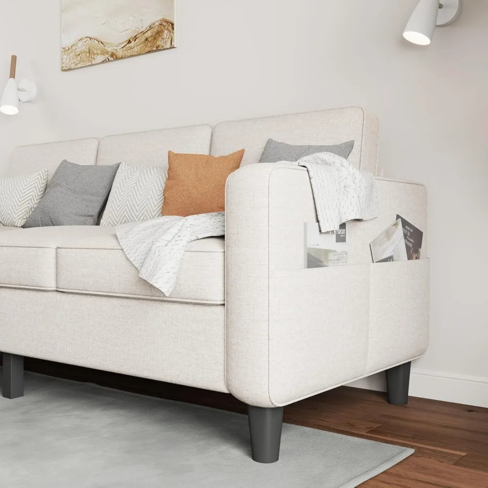 Ljustra Sectional Couch with Storage USB Charging for Living Room