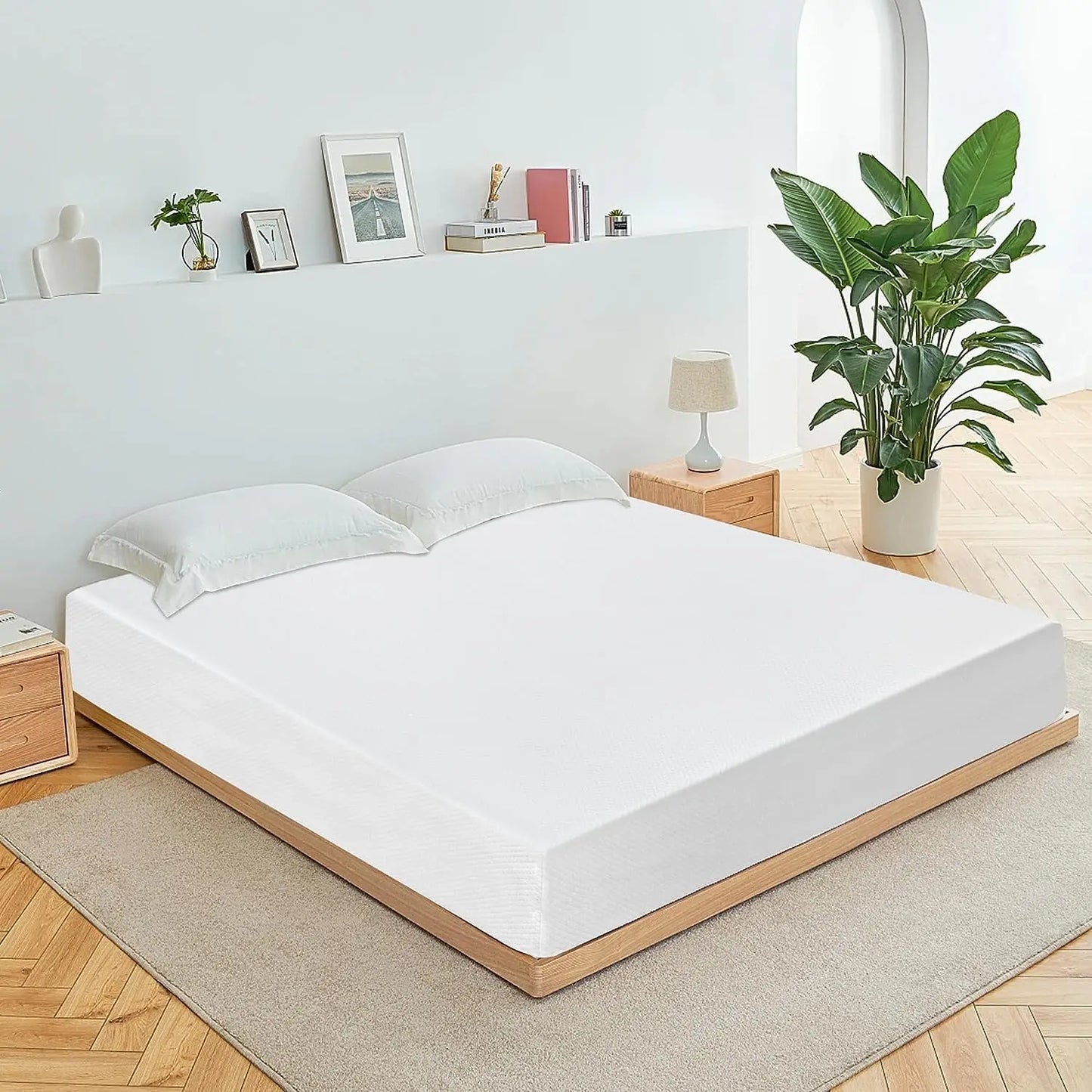 Full 8 Inch Gel Memory Foam Mattress Queen Size Cool Sleep Pressure Relief