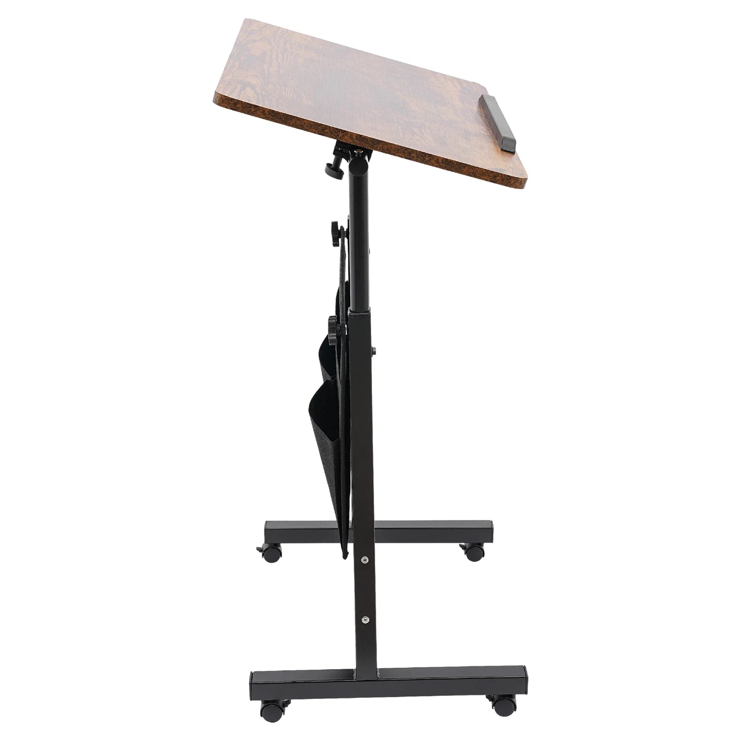 Adjustable Height Mobile Standing Desk Portable Office Study Table