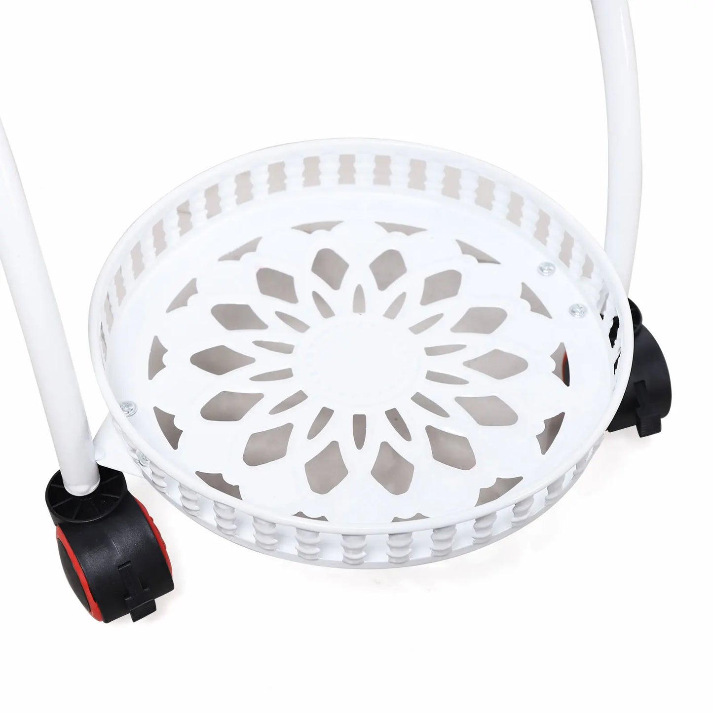 Tiered Plant Stand Indoor Outdoor Metal Shelves Flower Pot Rack 6 Pots