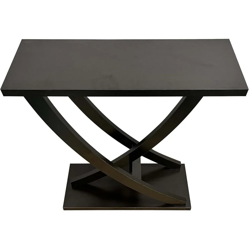 31 Inch Small Console Table Narrow Entryway Table Modern Design