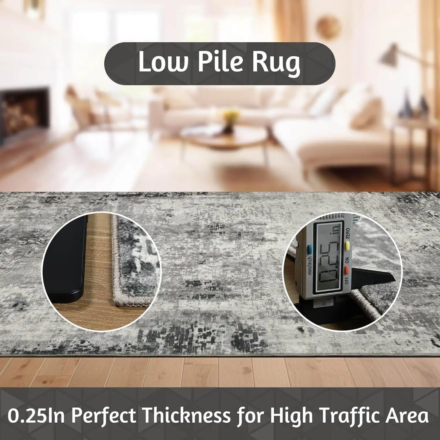 Modern Abstract Fluffy Area Rug for Living Room Bedroom Home Decor