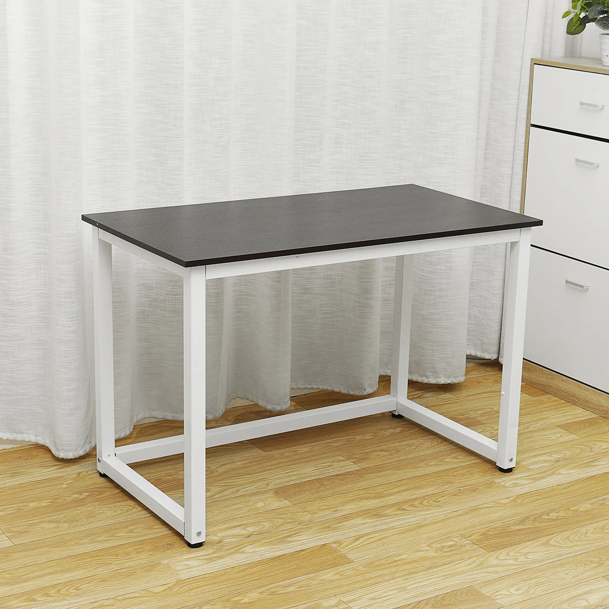 Ljustra 47 Inch Modern Computer Desk Small Office Study Writing Table