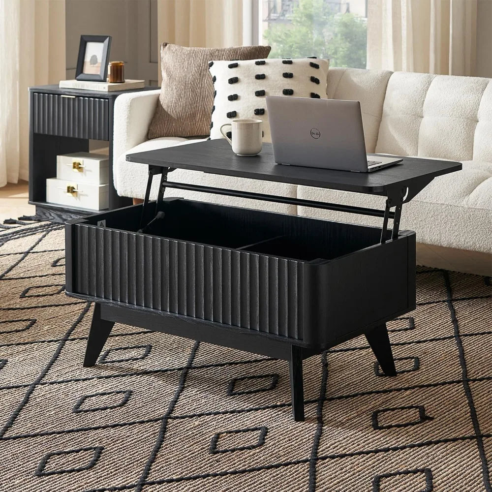 Brooklyn Lift Top Coffee Table Modern Farmhouse Mid Century Design