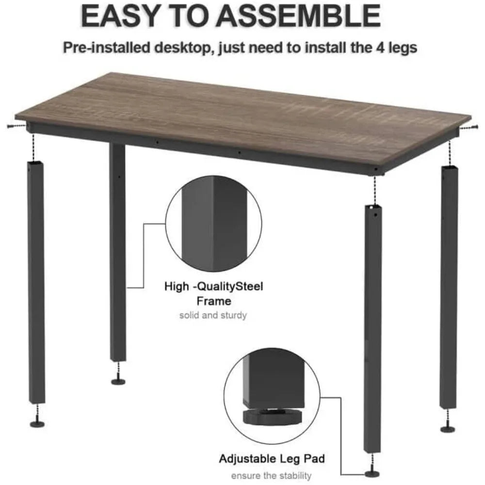 Modern Computer Desk Home Office Writing Study Laptop Dining Table