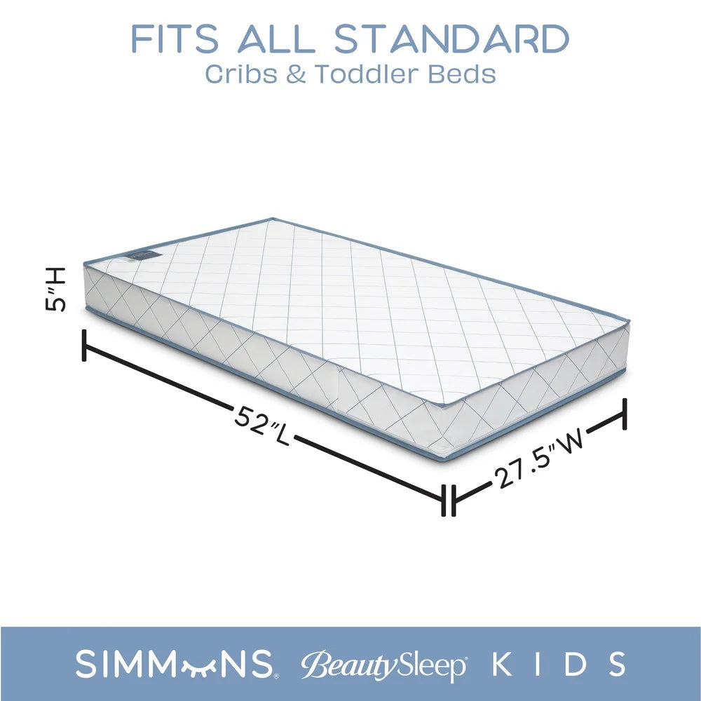 Ljustra Waterproof Extra Firm Crib Toddler Mattress GREENGUARD Certified