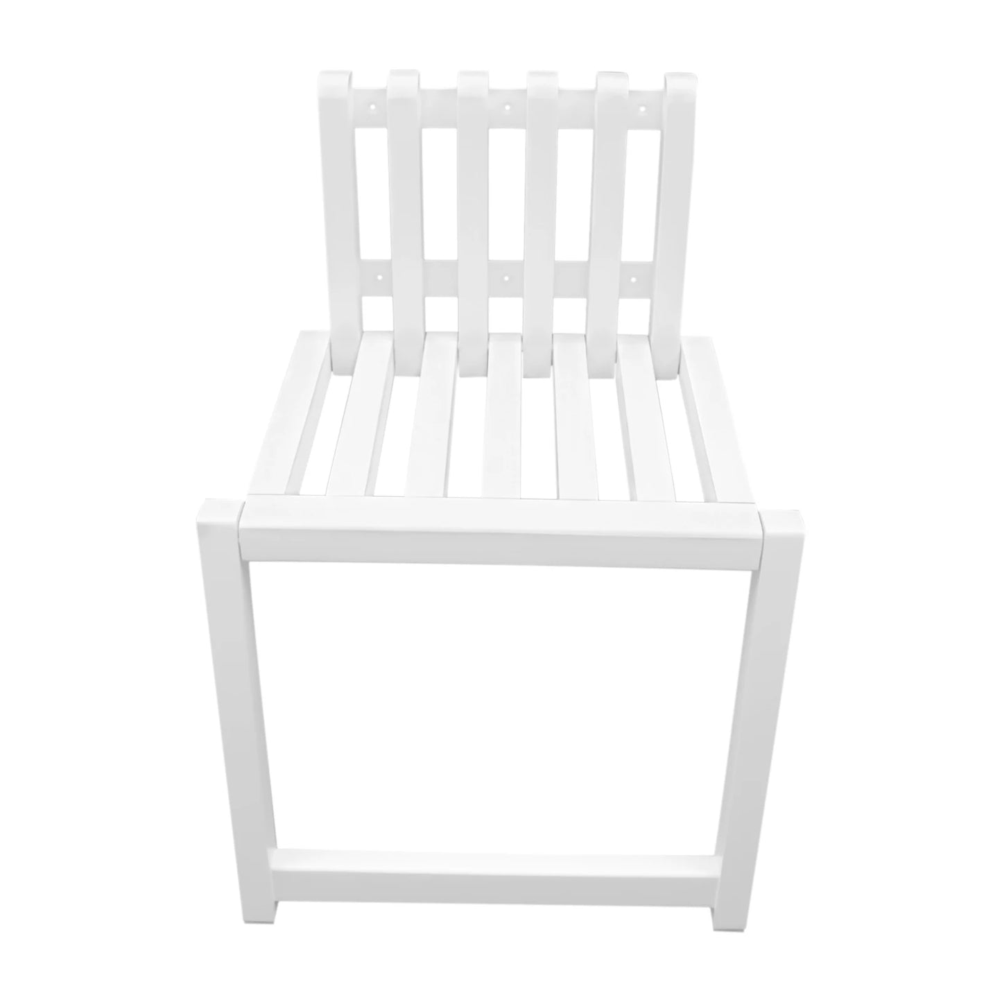 Wall Mounted Folding Solid Wood Chair Space Saving Living Stool