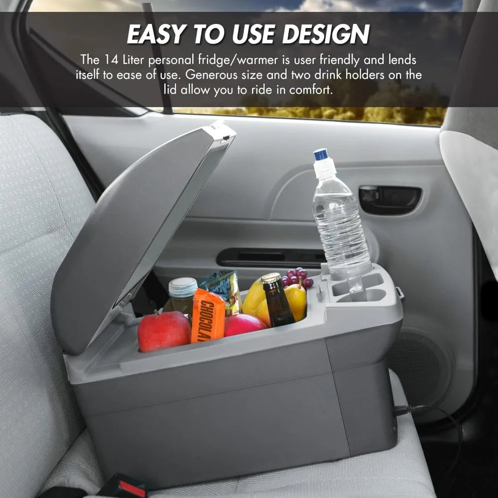 Ljustra Personal Thermoelectric Cooler Warmer 14L Portable Car Fridge