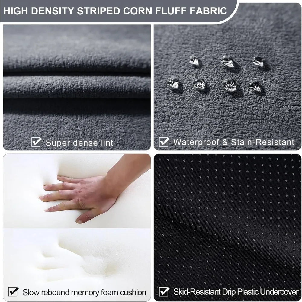 Ljustra Convertible Sofa Bed with Pillow Sleeper Chair Living Room Bedroom