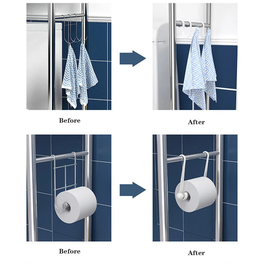 Over Toilet Storage Shelf 2/3 Tier Freestanding Bathroom Organizer