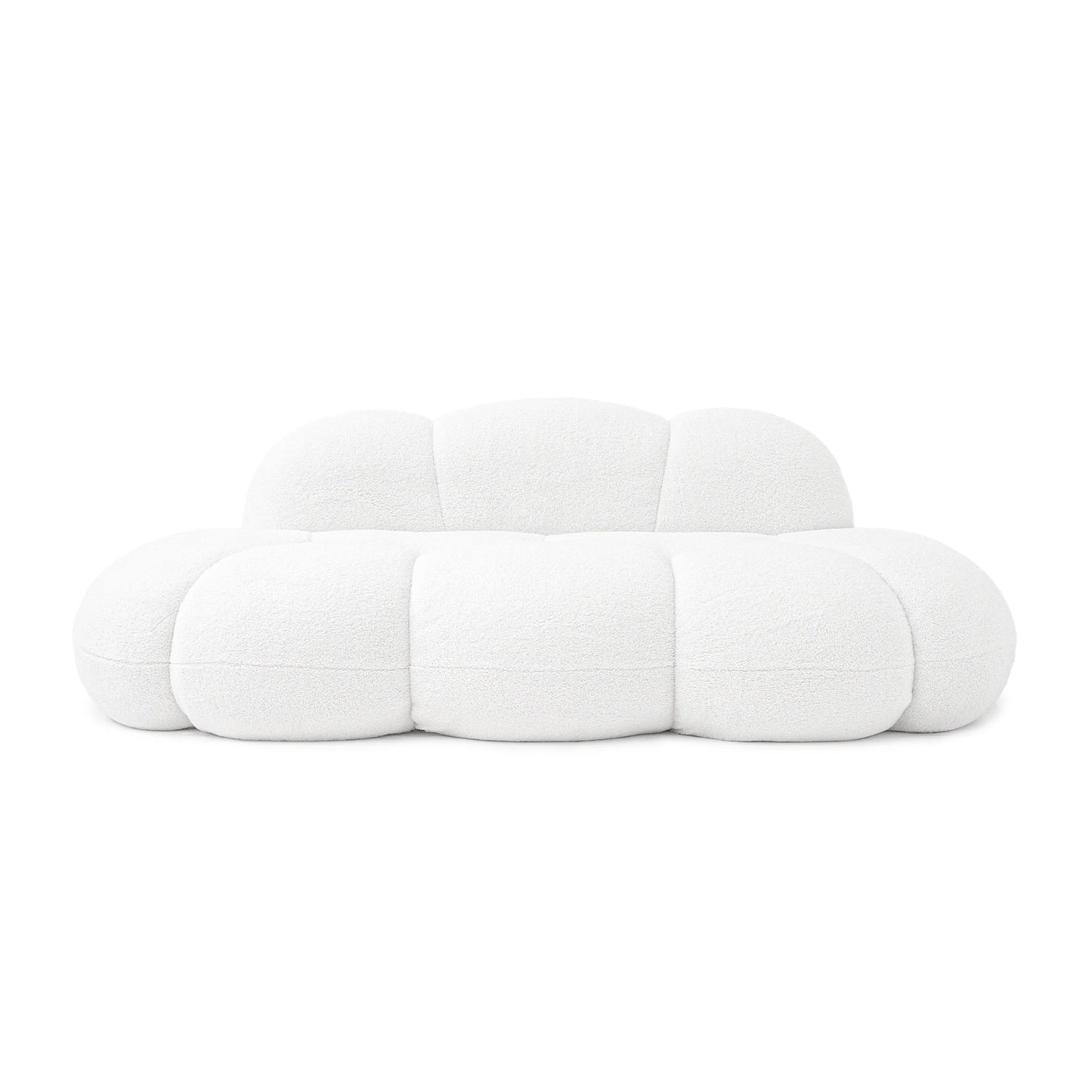Ljustra Modern Cloud Shaped Sofa Comfy Upholstered Couch for Living Room